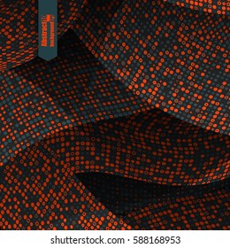 Abstract background with geometric pattern. Eps10 Vector illustration