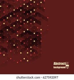 Abstract background with geometric pattern. Eps10 Vector illustration