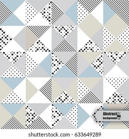 Abstract background with geometric pattern. Eps10 Vector illustration