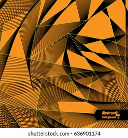 Abstract background with geometric pattern. Eps10 Vector illustration