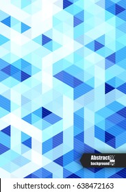 Abstract background with geometric pattern. Eps10 Vector illustration