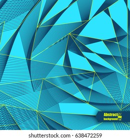 Abstract background with geometric pattern. Eps10 Vector illustration