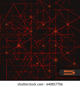 Abstract background with geometric pattern. Eps10 Vector illustration