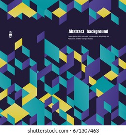 Abstract background with geometric pattern. Eps10 Vector illustration