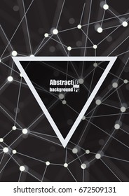 Abstract background with geometric pattern. Eps10 Vector illustration