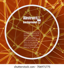 Abstract background with geometric pattern. Eps10 Vector illustration