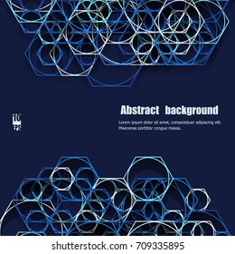 Abstract background with geometric pattern. Eps10 Vector illustration