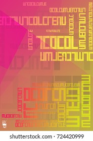 Abstract background with geometric pattern. Eps10 Vector illustration