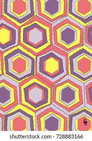 Abstract background with geometric pattern. Eps10 Vector illustration