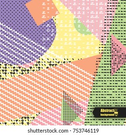 Abstract background with geometric pattern. Eps10 Vector illustration