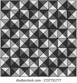 Abstract background geometric pattern, gray color.