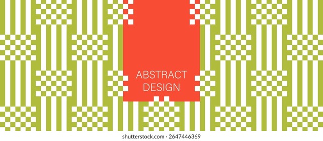 Abstract background with geometric pattern. Template banner. Web design
