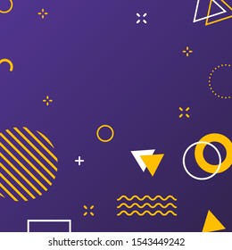 Abstract background. Geometric patterns. Gradients covers design. Business brochure, applicable for placards, banners, posters, flyers. Vector illustration.