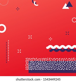 Abstract background. Geometric patterns. Gradients covers design. Business brochure, applicable for placards, banners, posters, flyers. Vector illustration.