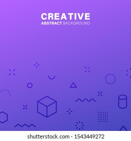 Abstract background. Geometric patterns. Gradients covers design. Business brochure, applicable for placards, banners, posters, flyers. Vector illustration.