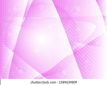 abstract background geometric pink color simple illustration gradient for banner, web, poster, and backdrop