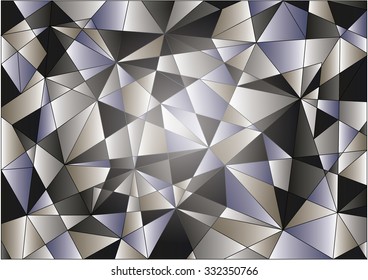 Abstract background with geometric & polygon shapes