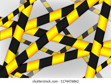 Abstract background, geometric poster design template, warning banner, landing page, vector illustration