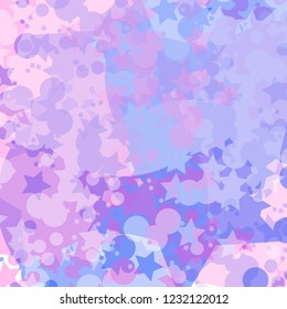 Abstract background, geometric poster design template, landing page, vector illustration