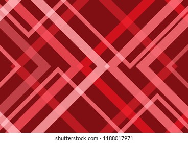Abstract background geometric red color wallpaper.
