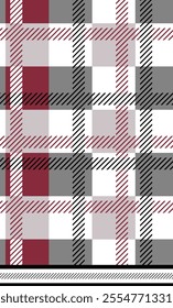 Abstract background of geometric Ribbon line on top and bottom Template frame design for card. Can be used for packaging, card, banner, invitations, wallpaper, template and etc.