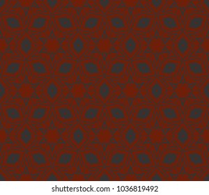 Abstract background with geometric seamless ornament. Vector illustration.