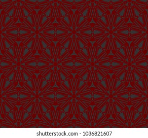 Abstract background with geometric seamless ornament. Vector illustration.