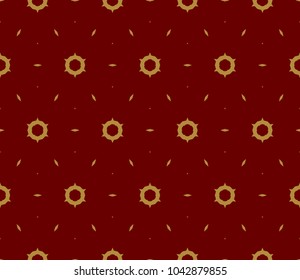 Abstract background with geometric seamless ornament. Vector illustration.