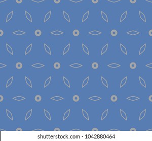 Abstract background with geometric seamless ornament. Vector illustration.