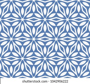 Abstract background with geometric seamless ornament. Vector illustration.