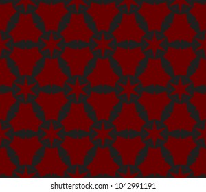 Abstract background with geometric seamless ornament. Vector illustration.