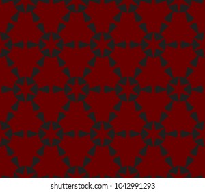 Abstract background with geometric seamless ornament. Vector illustration.