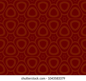 Abstract background with geometric seamless ornament. Vector illustration.