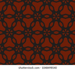 Abstract background with geometric seamless ornament. Vector illustration.