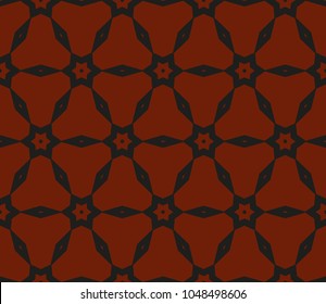 Abstract background with geometric seamless ornament. Vector illustration.