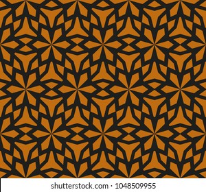 Abstract background with geometric seamless ornament. Vector illustration.