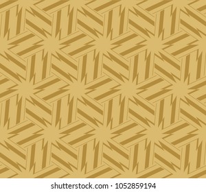 Abstract background with geometric seamless ornament. Vector illustration.
