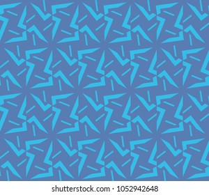 Abstract background with geometric seamless ornament. Vector illustration.