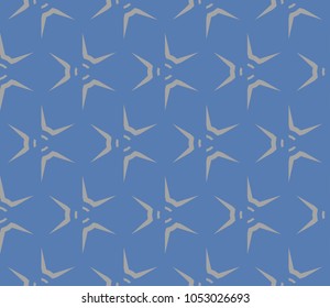Abstract background with geometric seamless ornament. Vector illustration.