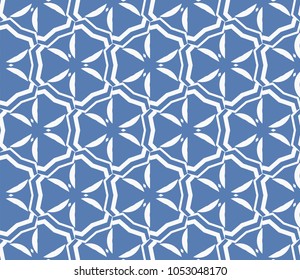 Abstract background with geometric seamless ornament. Vector illustration.