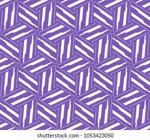 Abstract background with geometric seamless ornament. Vector illustration.