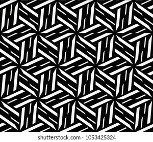 Abstract background with geometric seamless ornament. Vector illustration.