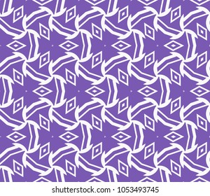 Abstract background with geometric seamless ornament. Vector illustration.