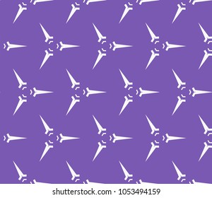 Abstract background with geometric seamless ornament. Vector illustration.