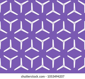 Abstract background with geometric seamless ornament. Vector illustration.