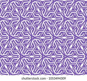 Abstract background with geometric seamless ornament. Vector illustration.