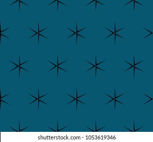 Abstract background with geometric seamless ornament. Vector illustration.