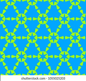 Abstract background with geometric seamless ornament. Vector illustration.