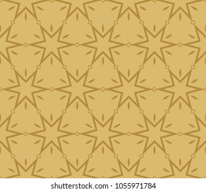 Abstract background with geometric seamless ornament. Vector illustration.