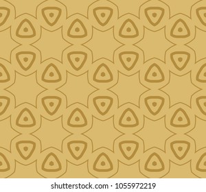 Abstract background with geometric seamless ornament. Vector illustration.